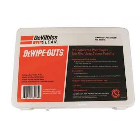 Devilbiss DeWipe-Outs  Refill Case 803048